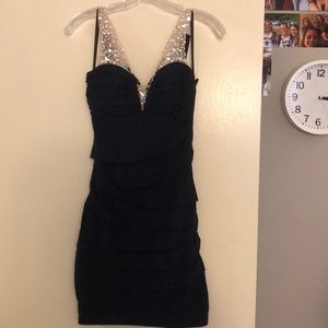Navy blue dress